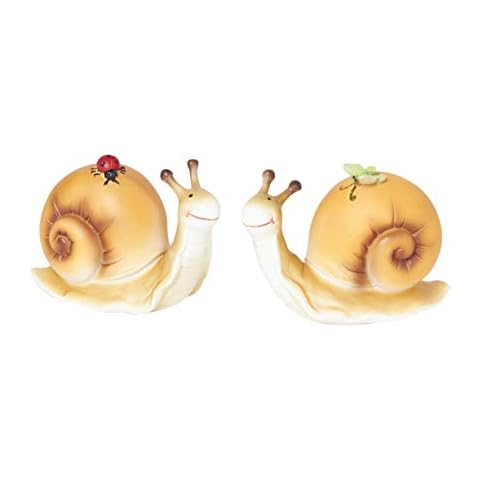 HEITMANN DECO Decorative Snails with Butterfly and Ladybird Cover