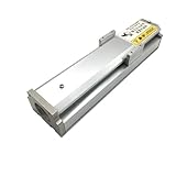 Rail de guidage LEOTNNDQ Module entièrement fermé, Largeur 80 mm, Couvercle Anti-poussière, Table coulissante, Platine 100-600 mm(200mm SFU1610)