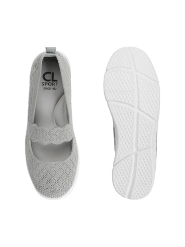 Image of Carlton London Women Mesh Flyknit Slip-On Lightweight Shoes