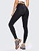 CRZ YOGA Women's Naked Feeling High Waisted Yoga Pants with Pockets Workout Leggings Camo - 25 Inches Black 25