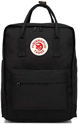 Unisex Outdoor Waterproof Functional Backpack Made Entirely from Polyester Recycled (Black)