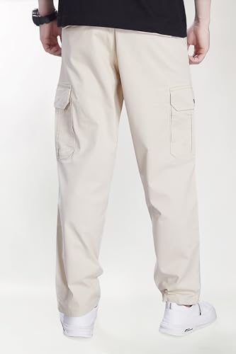 Image of DIVISIVE Men's Loose Baggy Fit Cotton Cargo Pants
