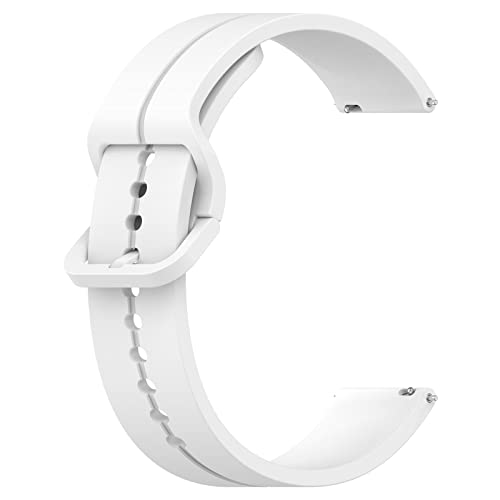 TRIPLE RIVER�EFor Polar Watch �X�}�[�g�E�H�b�` �o���h �x���g Ignite 3 �V���R�� �� 22mm �����o���h �|���[���E�H�b�` Pacer/Ignite2/Unite/Grit X(�z���C�g)