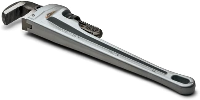 Heavy Duty Aluminum Pipe Wrench 2" Maximum Pipe Diameter 14"