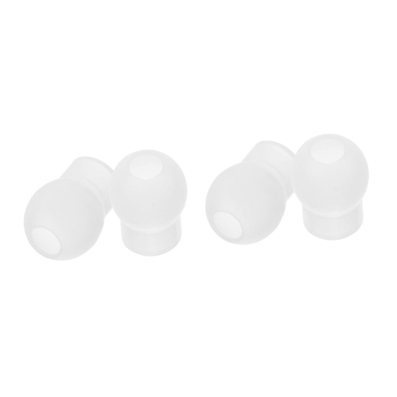 OUNONA 2pairs Silicone Earplugs Replacement for Stethoscopes Comfortable Ear Tips for Enhanced Sound Isolation and Fit