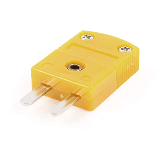 New Lon0167 SMPW-K-M Contact K Type RTD Circuits Thermocouple Plugs Orange Case(SMPW-K-M RT-Schaltkreise, Typ K, Thermoelementstecker, Orange Gehäuse