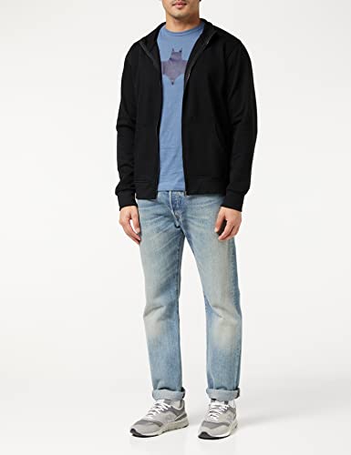 Dc comics Logo Batman Mono T-Camicia, Indigo, L