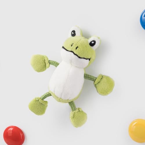 Schaffer Knuddel Mich! Magnet Kuscheltier Frosch Quark, Grün/Weiß