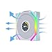 Lian Li UNI FAN SL Wireless LCD PC Fan 120mm RGB – 3-Pack Reverse Blade Gaming PC Fans White | PWM Fan - 40 ARGB LEDs - up to 1,900 RPM - Slot-in System - High Airflow - Low Vibration - Quiet