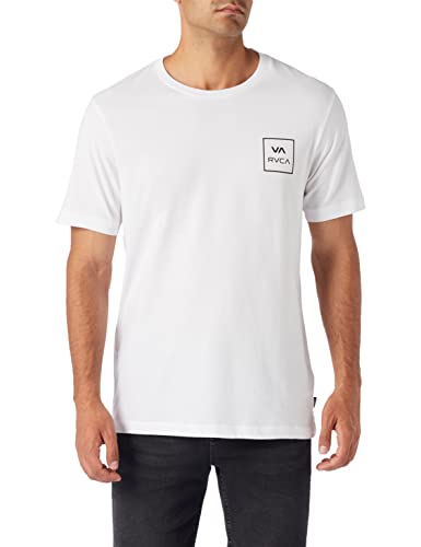 RVCA Herren VA All The Ways SS T T-Shirt, White, XL (2er Pack) Cover