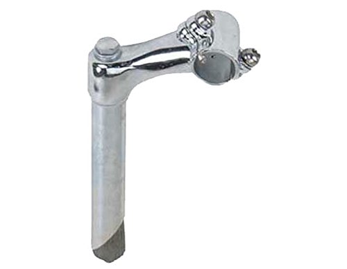 Alta Bicycle Classic 2-Screw 6" Stem, Multiple Sizes & Colors. (Chrome, 22.2Mm) #TOP9