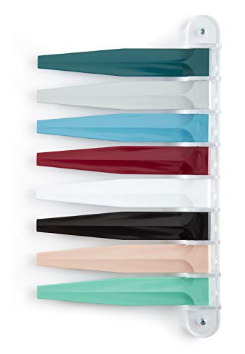 Kull Industries Exam Room Flags, Medical Door Flags for Doctor Offices, Hospitals, Clinics, Easy Identification, Durable, Reliable Room Status Sign, Designer Colors, 8 Flag System, 7-Inch