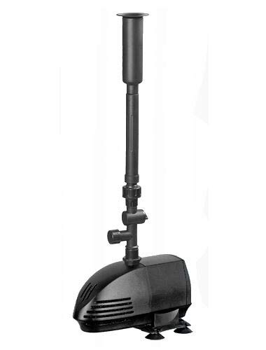 Hidom Pond Fountain Water Pump Waterfall Garden Filter Pump 1200-5000l/h (1800 Litres Per Hour), Black - Image 2
