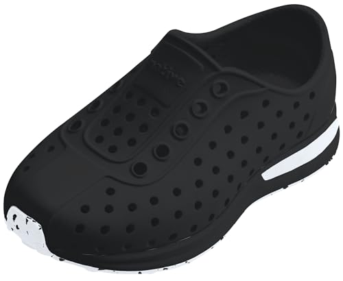 Native Shoes Unisex-Kids Kensington Chelsea Boot, Jiffy Black/Jiffy Black, 9 Toddler by Native Shoes - Used condition - US$60.87