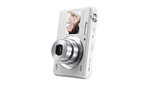 Image of Samsung DV150F 16.2MP Smart WiFi Digital Camera with 5X Optical Zoom and 2.7-inch Front and 1.5-inch Rear Dual LCD Screen (White), 4GB Card, Camera Case
