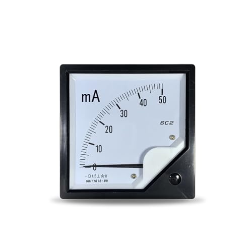 Ampèremètre CC 6c2 300mA pour mesure précise de courant continu en tableau