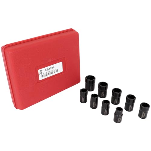 Kit de retrait de douilles torsadées pour débloquer un écrou de roue foiré 3/8 LT 4501