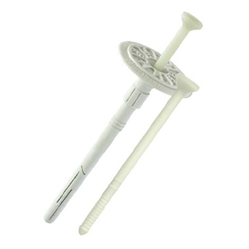 100 Stk. Dübel ∅ 8 mm Dämmstoffdübel Tellerdübel Schlagdübel Kunststoffnagel glasfaserverstärkt (FIXPLUG ∅ 8 x 210 mm) Cover