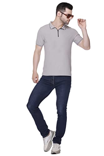 Image of Colors & Blends - Men's Activewear Zipper Polo