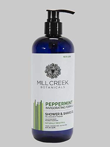 Mill Creek Gel de Ducha y Afeitado 2 en 1 (Peppermint)