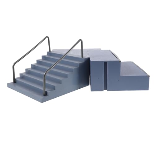 Alasum Kit Mini Skatepark avec Rampe De Skateboard pour Doigts - Ensemble D’Obstacles pour Jeu Créatif Et Portable Rampe Mini Skate Doigt Sécurisée pour...