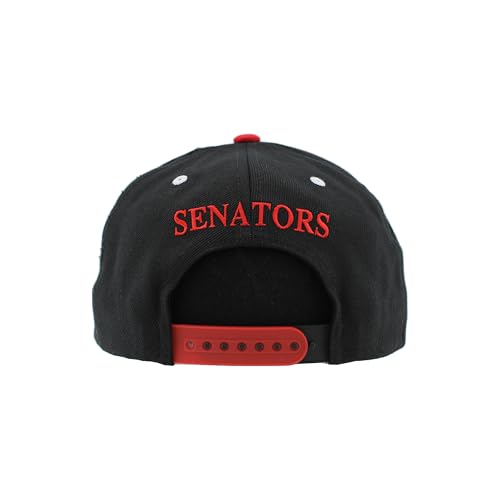 Image of ZHATS NHL Unisex-Adult NHL Officially Licensed Adjustable Snapback Hat Flat Bill Z11 Icon Two Color