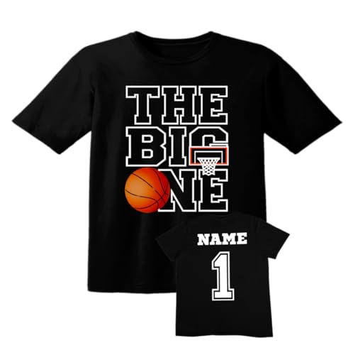 The Big One Basketball 1st Birthday T-Shirt/Bodysuit