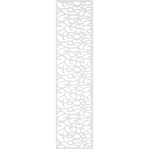 Image of 9 3 /8 inchW x 39 3 /8 inchH x 3 /8 inchT Walker Decorative Fretwork Wall Panels in Architectural Grade PVC