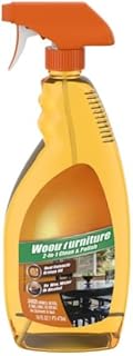 NEW Wood Furniture Cleaner and Polish Spray 2-in-1 – 16 oz Bottle for Cleaning, Conditioning, and Restoring Shine on Tables, Cabinets, Chairs, and Wooden Surfaces