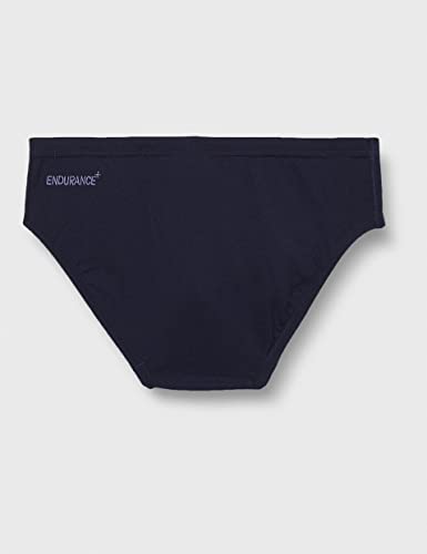 Speedo Boys Eco Endurance+ 6,5 cm Badehose Swim Briefs, Navy, 7-8 Jahre EU