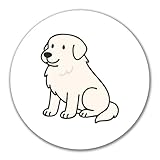 Huuraa adesivi Perro de montaña de los Pirineos Adesivo regalo 10cm Perro de montaña de los Pirineos Presente