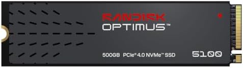 Sandisk Optimus 5100 500GB NVMe SSD, PCIe 4.0, M.2 2280