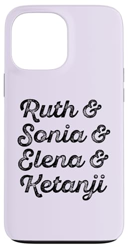 ルース&ソニア&エラナ&ケタンジブラウンジャクソンSCOTUS RBGミーム スマホケース iPhone 13 Pro Max 用