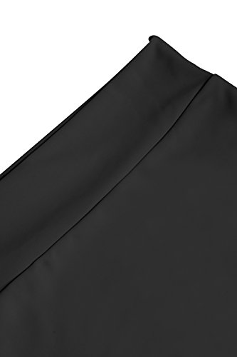 Pink Queen – Biquíni feminino com alça removível e cintura alta, 01 - Black, Medium