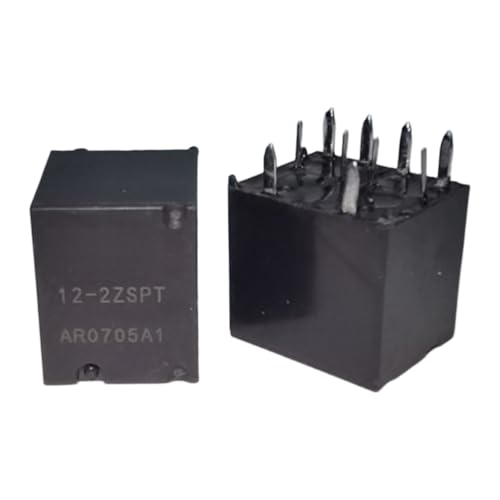Relais HFKF 12-2ZSPT 10 pieds inverseur double pour circuit imprimé automobile