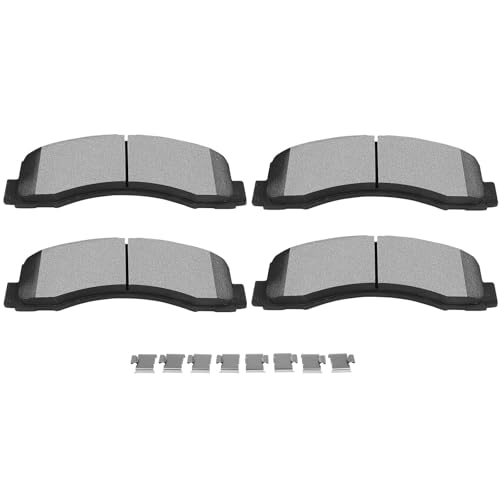 Image of SCITOO D2087-9322 Disc Brake Pads Sets Front Ceramic Brake Pads w /Hardware