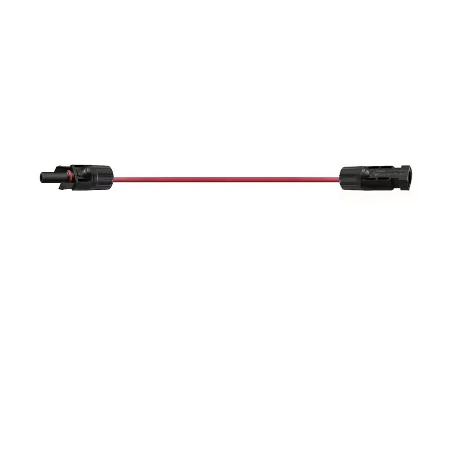 Kabel solarny DC przedłużacz czarny/czerwony 4/6 mm² 12/10 AWG ze złączem PV, 1 m do 20 m, do systemu paneli słonecznych (1 szt. Red Wire, 5M-16,4FT_10 AWG)