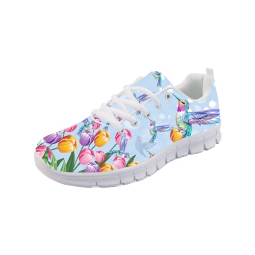 Forchrinse Leopard Print Men’s Lightweight Breathable Walking Shoes Sports Gym Jogging Athletic Shoes for Women Men