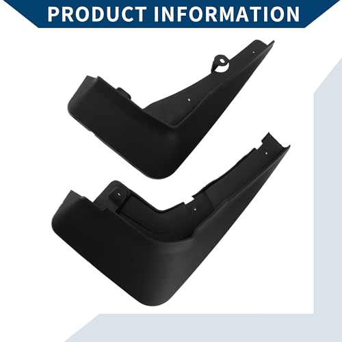 Image of Mud Flaps Splash Guards W /Mount Accessories for BMW X6 G06 m Sport 2020 2021 Front and Rear Mud Guards 1 Set