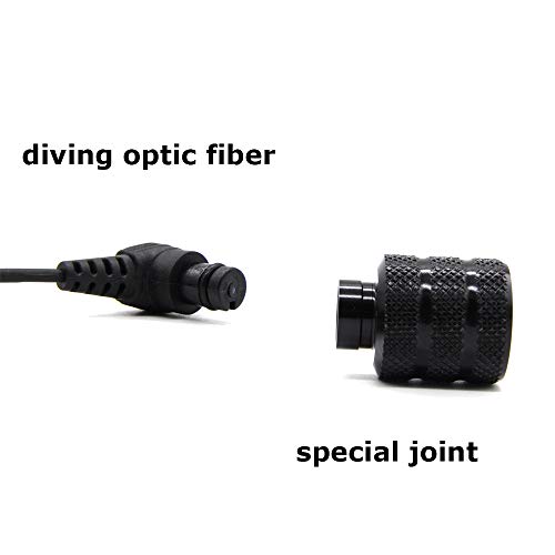 Funda impermeable para conector de fibra óptica de buceo y adaptador INON 4