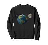 Earth’s New Quasi Moon 2025 PN7 Space Design Sweatshirt