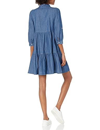 Image of Tommy Hilfiger Chambray Dress