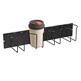 Kühlschrank Getränkehalter Magnet,Robuster Magnetischer Organizer - 887/1183 ml Getränkehalter Organizer Für Kühlschranktür - Für Küche Büro Studentenwohnheim Wohnung Aufbewahrung