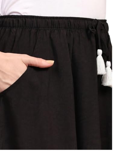 Image of B STORIES Women's Viscose Printed Lounge Culotte Shorts (Pack of 2)