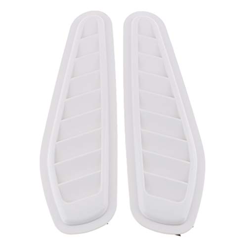 Generic 2 Peças para Carro Capô Ventilação Capa Carro corativo