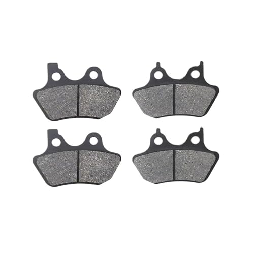 Plaquettes de frein moto avant et droite à friction stable pour FLHTC Electra et FLHR Road King