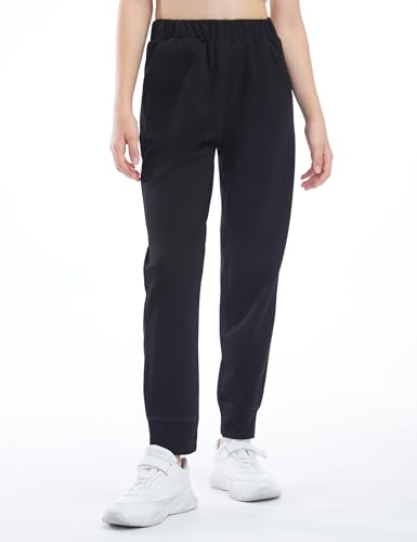THE GYM PEOPLE Girls Soft Workout Sweatpants Lightweight Casual Athletic Joggers Pants with Pockets4