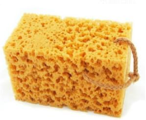 Miniatura 2 de Esponja de lavado de autos. 6.5 x 4.33 x 3.54 pulgadas. Panal de agujero grande para automóvil, camión, motocicleta, lavado de bicicletas. Esponja