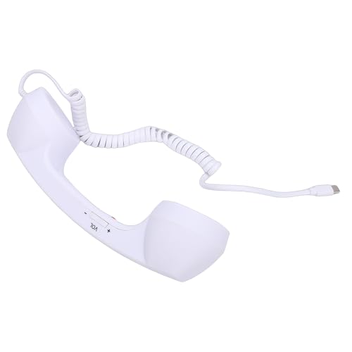 Auricular retro Tipo C para videollamadas cómodas desde casa 7