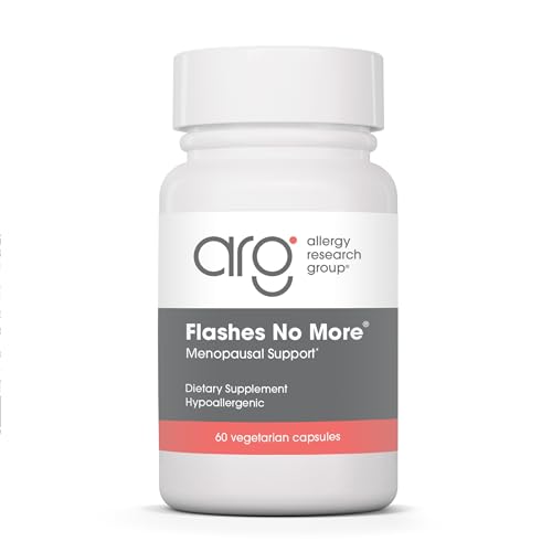 Image of ARG Flashes No More - Delivers 257 mg EstroG-100 - Menopause Support for Hot Flashes, Night Sweats & Positive Outlook - Dietary Supplement for Women - 60 Servings - 60 Vegetarian Capsules